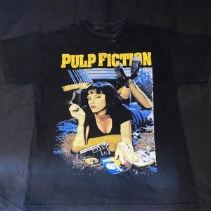 Used Pulp Fiction Graphic Short Sleeve Tee